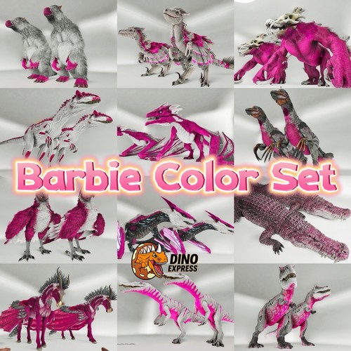 Barbie color set - barbie, ark🦕