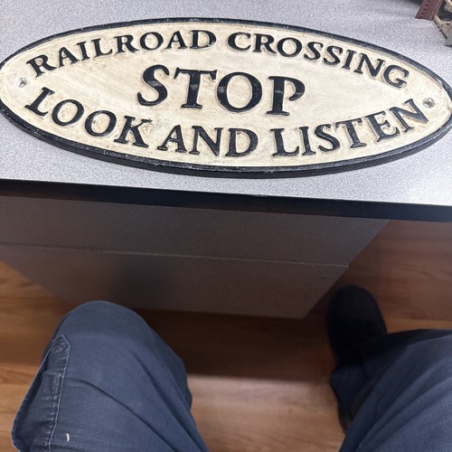 Vintage railroad crossing - vintage,