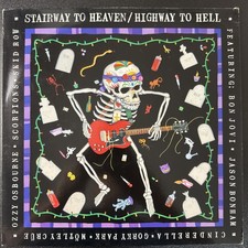 STAIRWAY TO HEAVEN HIGHWAY TO HELL VINYL LP  EX/NM 842093-1 1989 Holland