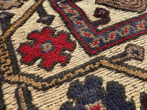 4x6 antique rug handmade - rug,