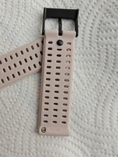 22mm Silicone watch strap For Suunto Vertical, light pink colour strap UK