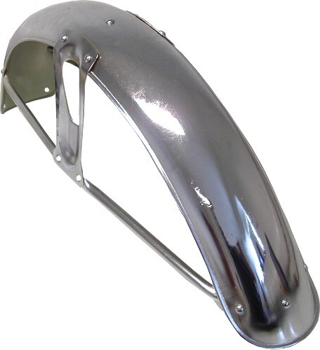 Front mudguard chrome - front,