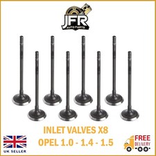 OPEL VAUXHALL B10XFL B14XFL 1.4 1.0 | PETROL INLET VALVE SET X8 642101 12636317