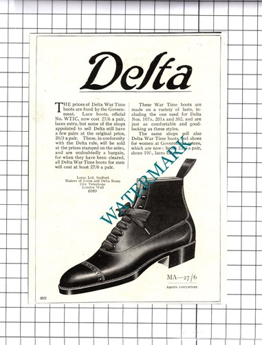 Delta war time - war, boots