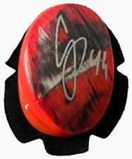 Guido Pini Race Worn and Signed Knee Slider Dynavolt Intact GP 2025 MotoGP