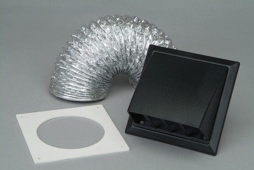 Wall vent kit tumble - wall, dryer