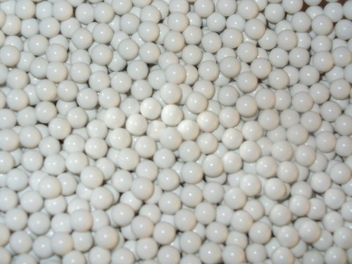 500 white plastic gun - white,