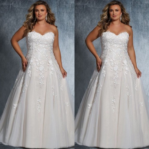 Elegant strapless wedding - strapless,