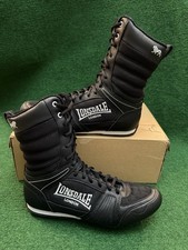 Lonsdale Contender Hi 00 Men’s Boxing Boots Size UK 8 EU 42 Black/White
