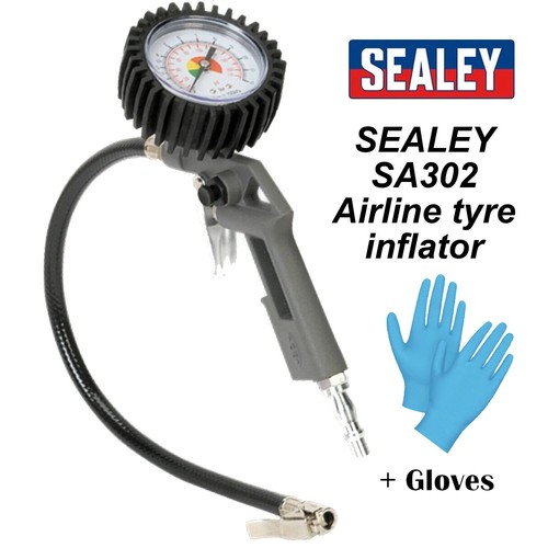 Sealey sa302 tyre inflator - sa302,