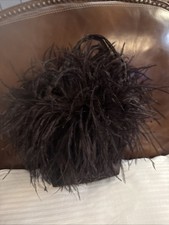 Small Purse dark Brown Fabric