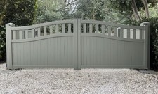 Aluminium Driveway Gates Curve