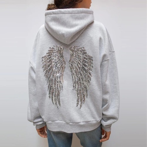 Angel wings glitter - angel, hoodie