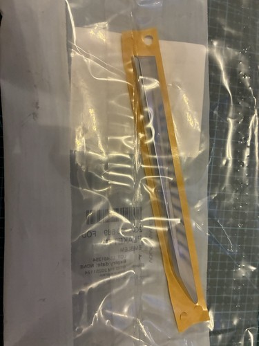 Chrome door wing badge - vw, door/wing