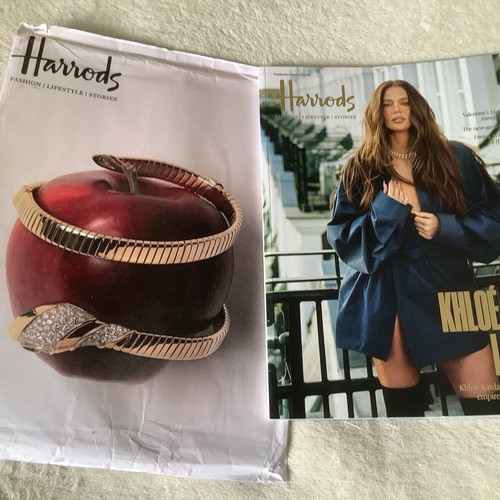 Harrods magazine fashion - harrods, magazine.