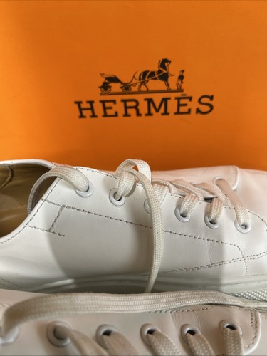 Men hermes white sneakers - men’s,