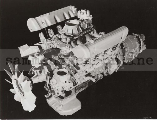 Daimler benz alloy engine - v8,