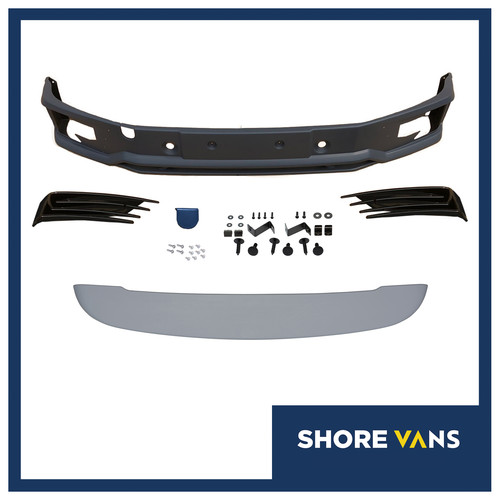 Front spoiler tailgate - t6,