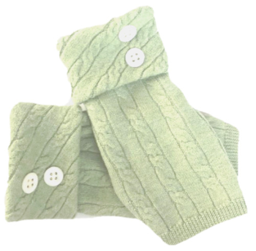 Fingerless gloves green - fingerless,