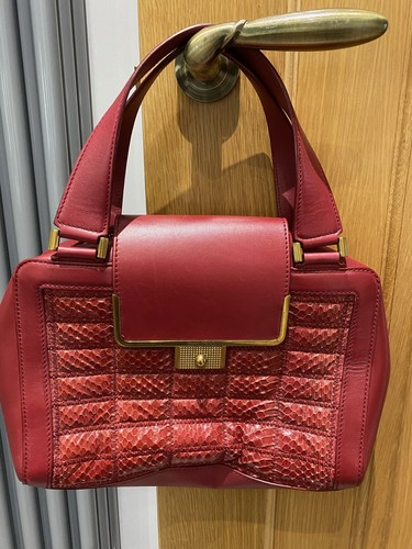 Jimmy choo handbag burgundy - jimmy,