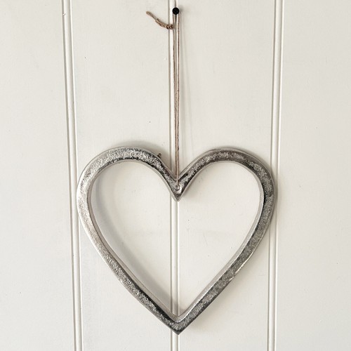 19cm heart wall hanging - 19cm,
