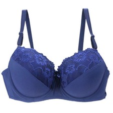 UK Ladies Underwear Sexy Lace Floral Bra Padded Multiway Strapless Push Up Bra