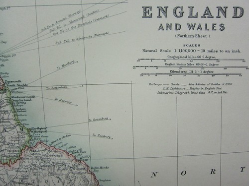 1910 map england wales - ~,