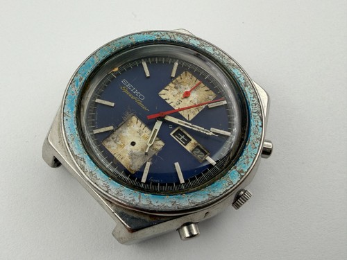 Vintage seiko 6138 0030 blue - 6138-0030,