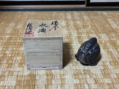 Bizen ware pottery figure - ware,