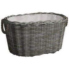 Firewood Basket with Carrying