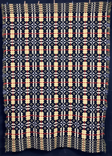 Vintage welsh wool tapestry - welsh,