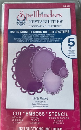 Spellbinders lacey ovals - spellbinders,