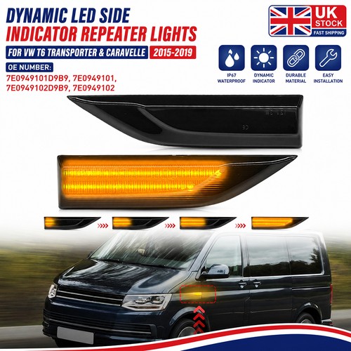 Sequential led side repeaters - side,