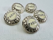 5 pcs Vintage Metal Shank