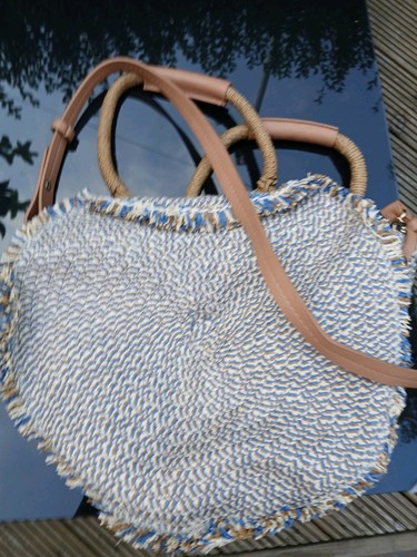 Boho style straw round - style,