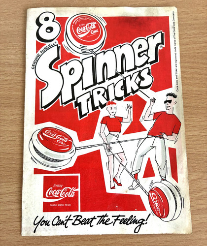 Vintage coca cola yoyo spinner - coca,