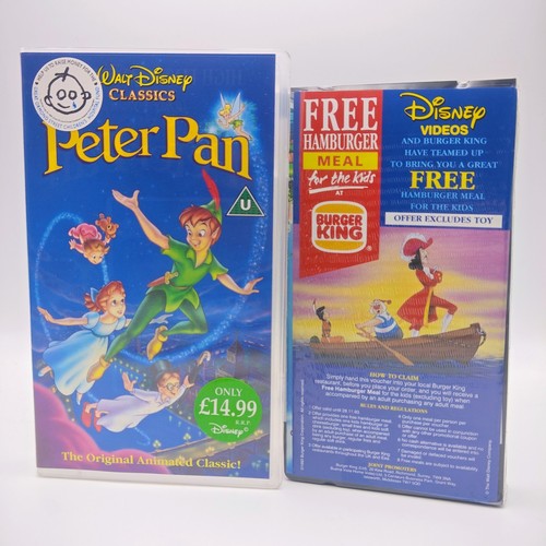 Peter pan vhs new - pan, sealed