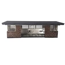 1930'S ART DECO BUS/TRAM SHELTER LASER CUT OO GAUGE & 1:76 MODEL RAIL-KX097-OO