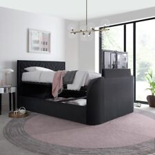 Velvet TV Bed, Sherlock Grey