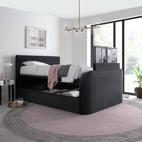 Velvet bed sherlock grey - tv,
