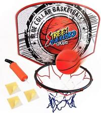 Mini Basketball Hoop Set & Net Ball Pump Indoor Activity Sports Novelty Fun Toy