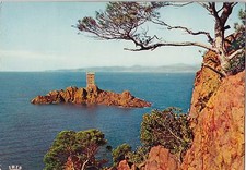 BF20256 falaises de l esterel l ile d or  france  front/back image