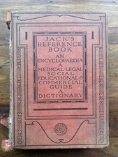 Jack’s Reference Book Vintage Encyclopaedia For Home And Office HB  1921