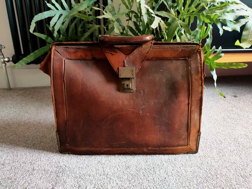 Vintage classic brown leather - brown,