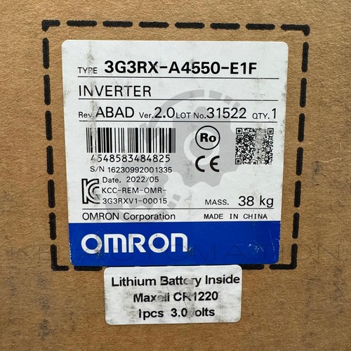 Omron 3g3rx a4550 e1f - omron, 3g3rx-a4550-e1f