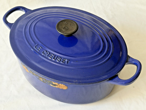 Creuset oval casserole dish - le,