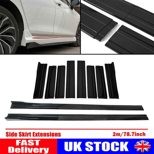 Gloss side skirt - 78.7'',