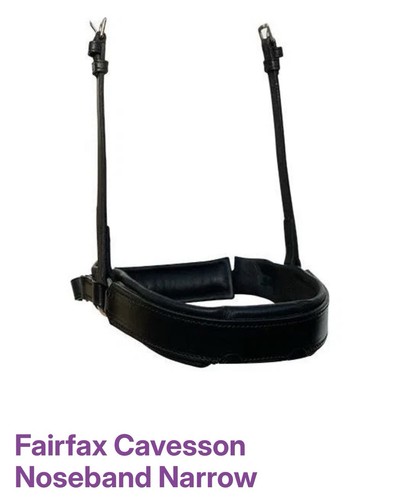 Fairfax cavesson noseband - fairfax,