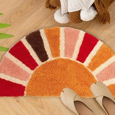 Boho Bathroom Rugs,40x76 cm