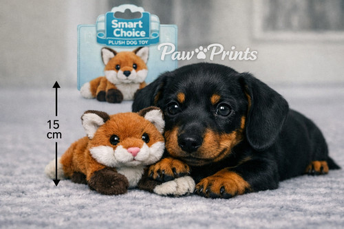 Mini 15cm fox - puppy, cute